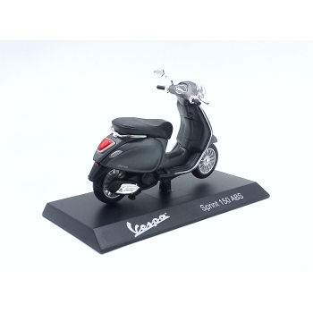 Skuter Vespa Sprint 150 ABS 2014 dark gray - skala 1:18 - Centauria